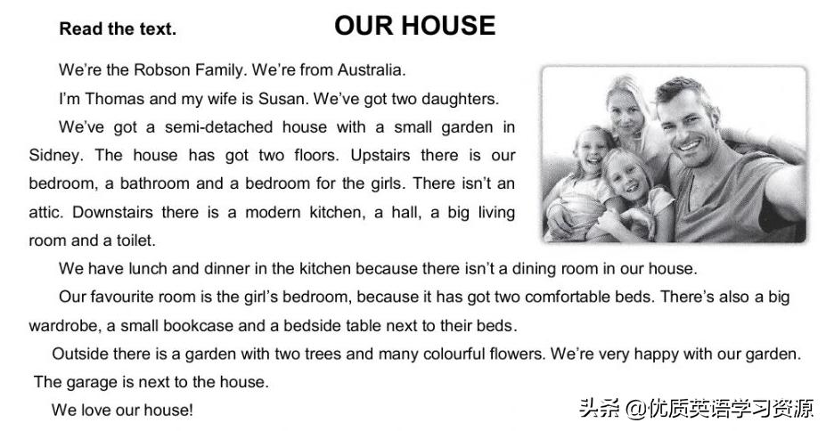 英文歌ourhouse,原版英语教材ourworld