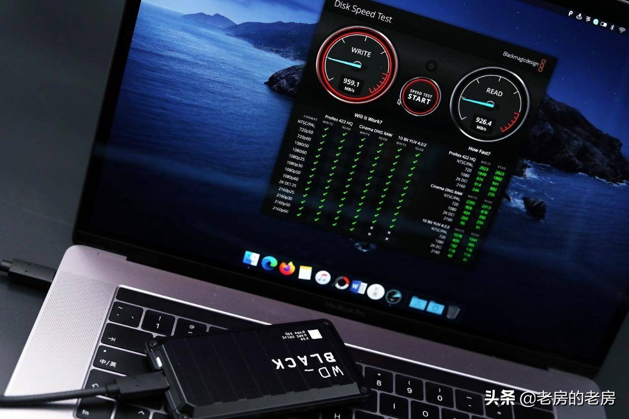 拯救PS4扩展游戏空间WD_BLACKP50固态移动硬盘上手