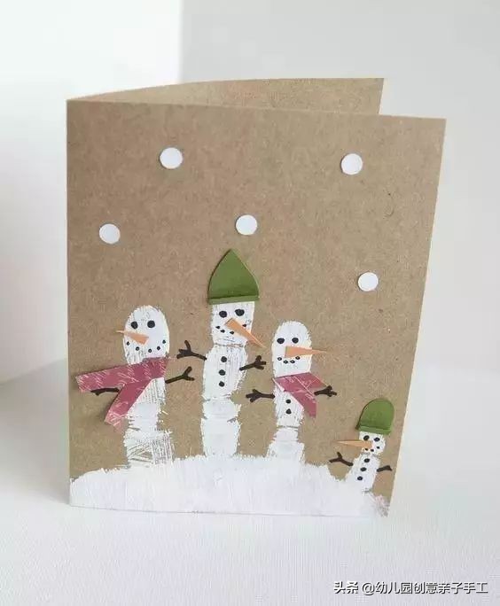 新年涂鸦贺卡幼儿园,圣诞节贺卡小学生一年级绘画