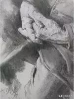 门采尔自画素描高清大图,素描大师门采尔著名作品