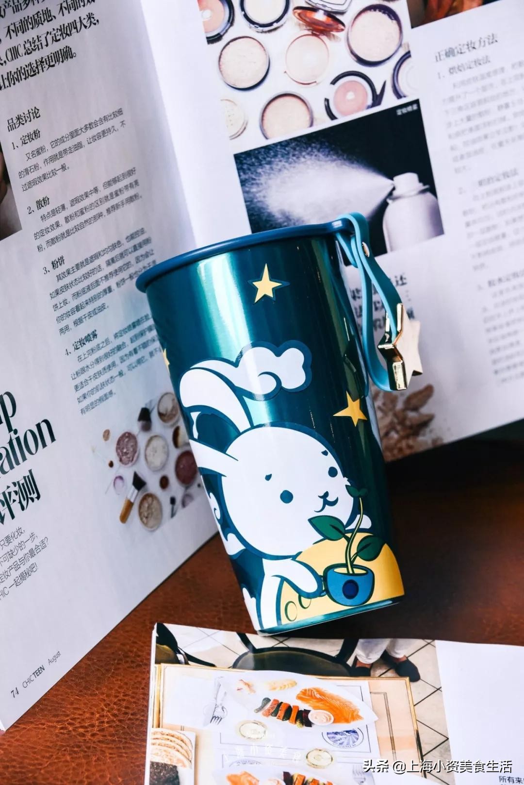 星巴克新品玉兔杯首发剧透！萌空血槽