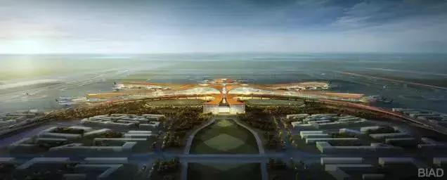 新世界七大奇迹北京机场,飞机从北京大兴国际机场起飞过程