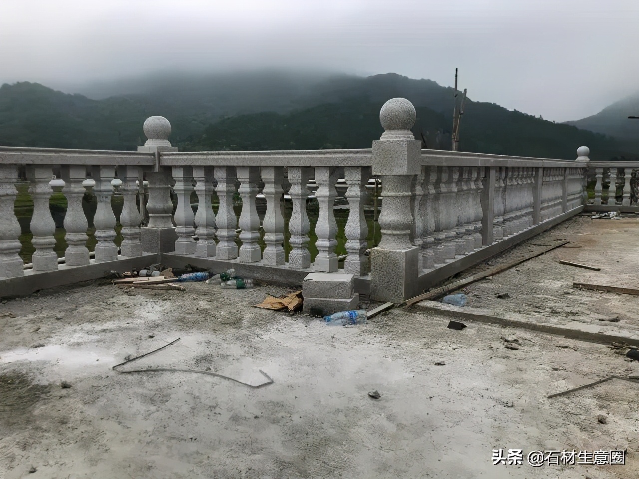 石材栏杆高档,天然石材栏杆样式