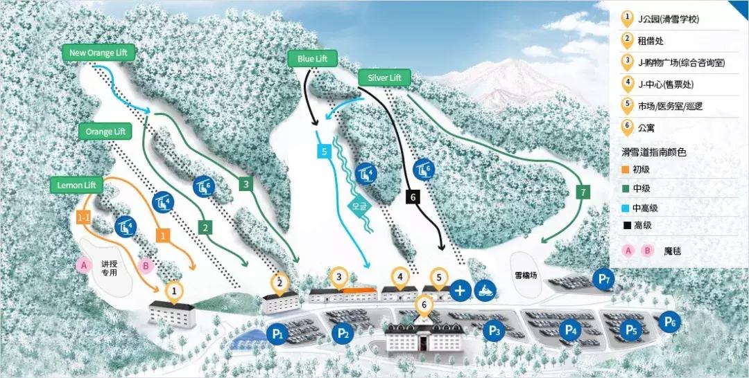 冬季必去的十大滑雪场,韩国滑雪场推荐