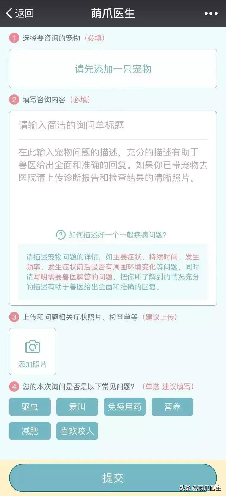 足不出户就能在线治猫病,24小时猫病在线咨询