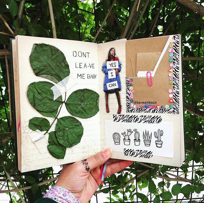 手绘手账教程零基础,新手怎么做手账画