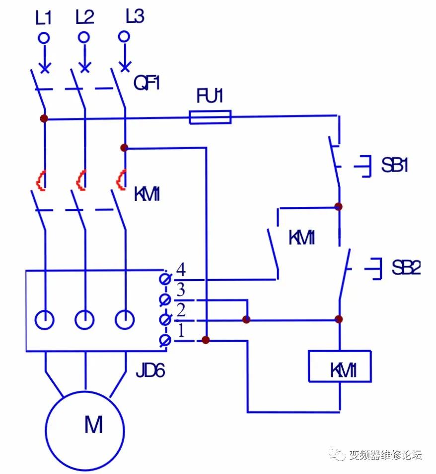 电动机缺相保护器接线原理,电动机保护器的保护原理及应用