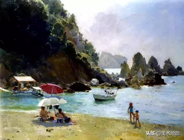 一组风景油画,一组好看的风景油画图