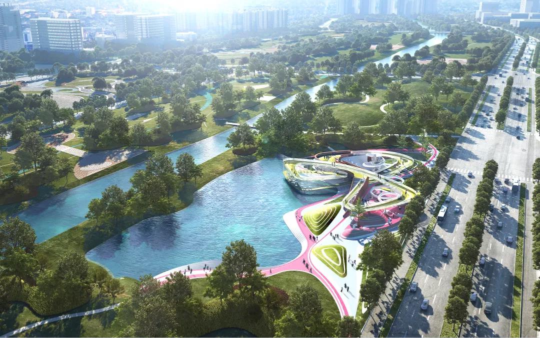 成都社区空间设计,成都现代花园设计改造