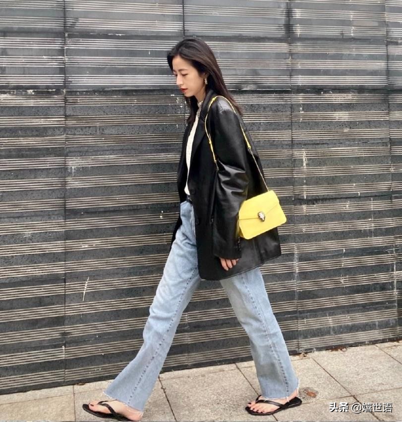 周雨彤穿板鞋图片,周雨彤spell牛仔裤穿搭