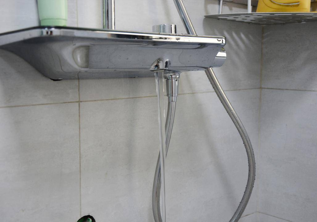 大白卫浴U悦置物淋浴花洒非恒温上手体验，给新家一个选择