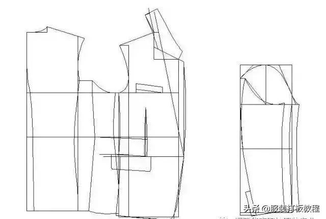 服装打版制版教程,打版纸样制版裁剪教程