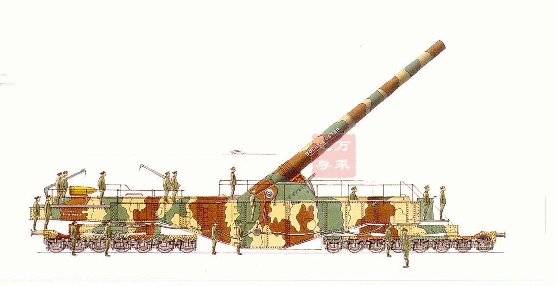 一战时期英国大炮,2战英国伤害最大的大炮