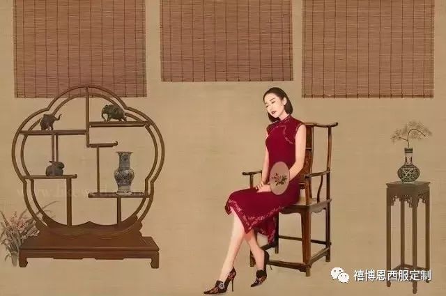 中国女孩儿穿旗袍妙不可言,旗袍所拥有的东方韵味