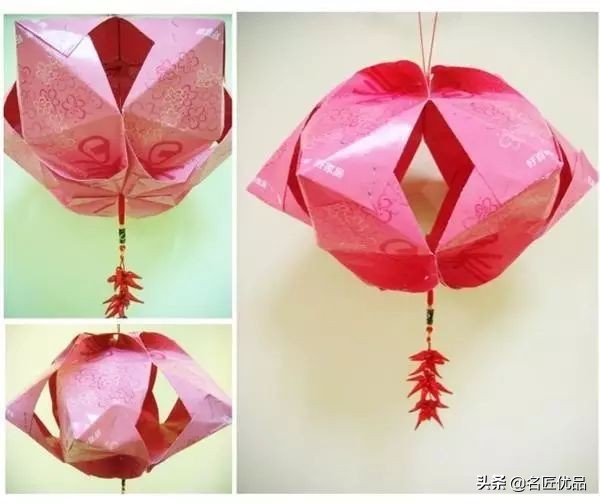 中秋节手工灯笼古风精美很简单,中秋节古风灯笼手工制作一等奖