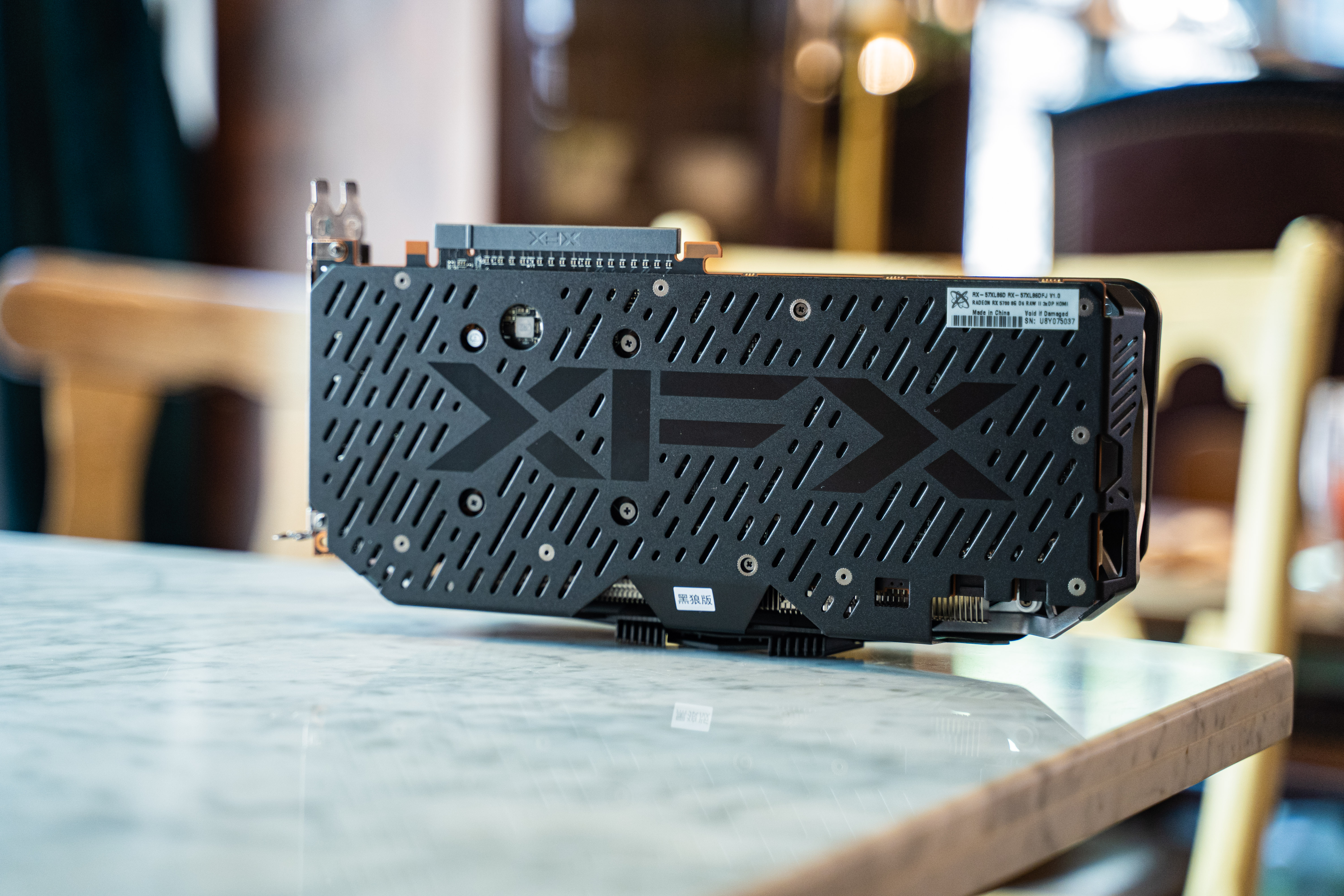 讯景xfxrx5908g黑狼版,xfx讯景rx5708g黑狼版