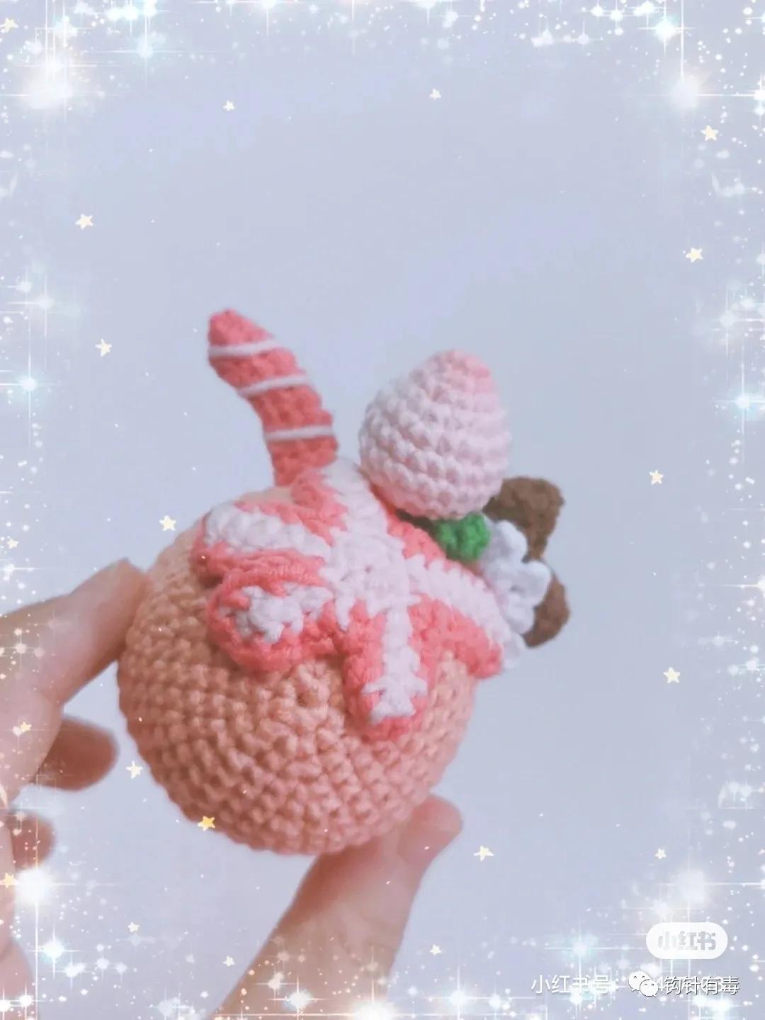 最火四角钩针花样图案,怪丸子钩针编织图解