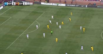 巴萨德容个人集锦,德容巴萨首秀表现