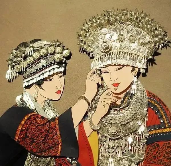 带有中国特色的剪纸画欣赏,中国民间剪纸艺术作品展