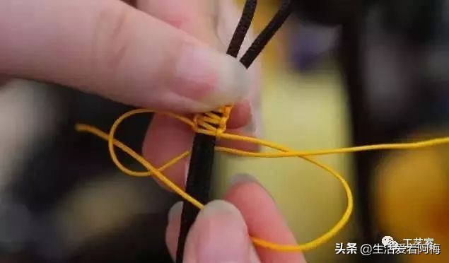 手残党手链编织教程简单好看,手残党自己编手绳