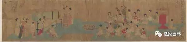 凰家园林,中国风庭院别墅绘画