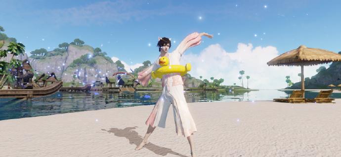 在天刀手游里度假该穿什么？夏日嘉年华泳装外观大赏，清凉一夏