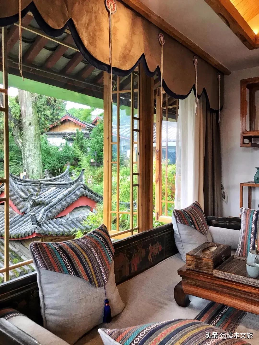 丽江古城内的花园美宿,丽江凡尘观景美宿