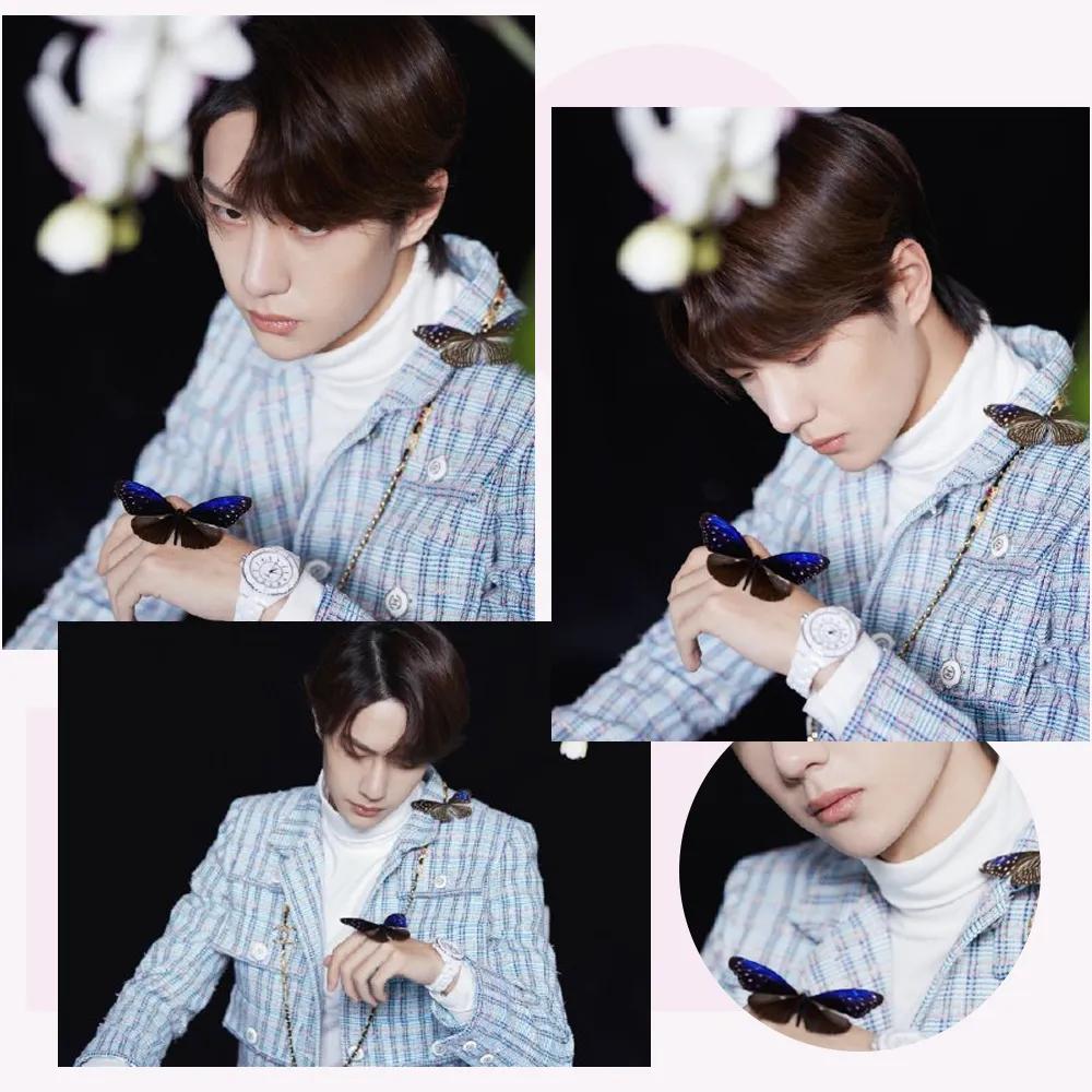 虞书欣穿搭粉色格子,虞书欣穿搭绿色小清新