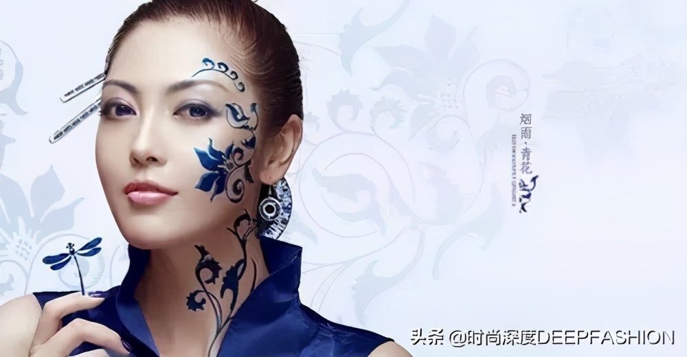 中国传统纹样“之”青花纹样