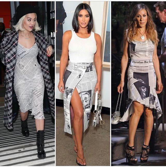 金卡戴珊穿橘红色吊带 (金卡戴珊穿无袖t恤配蓝色牛仔裤)