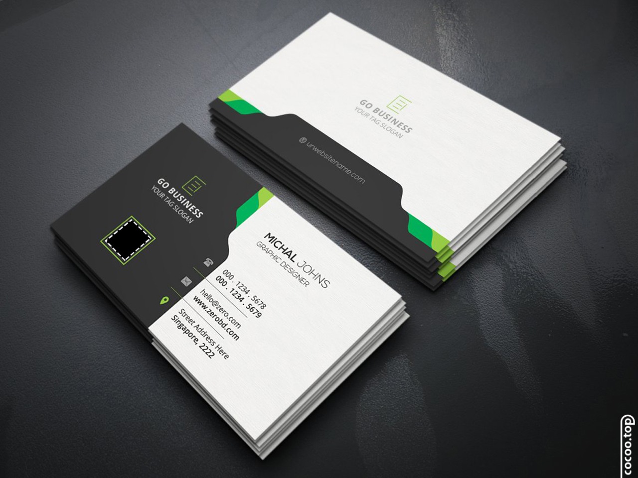 商务名片设计欣赏极致留白,商务名片设计欣赏简而雅