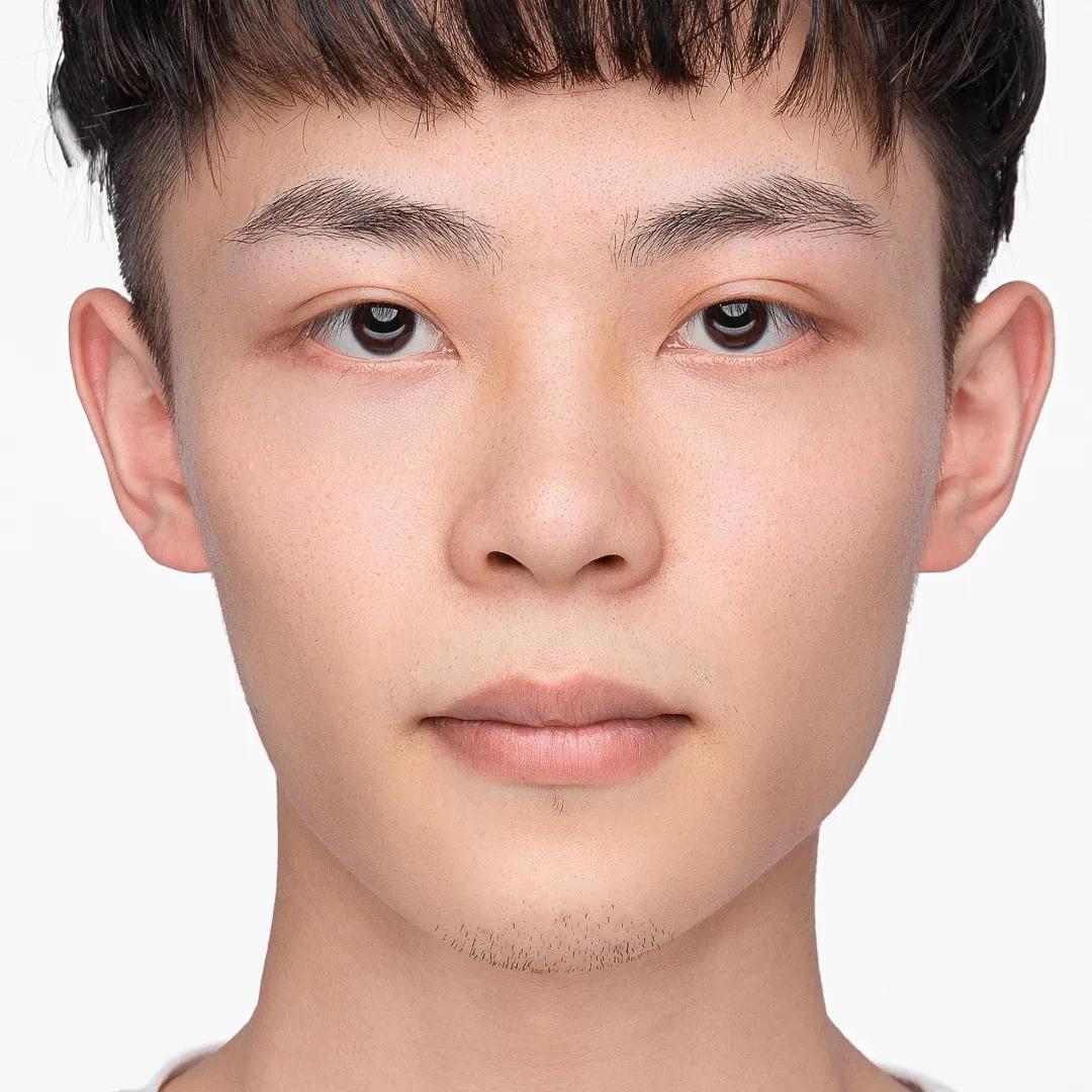 初秋最美证件照,最美证件照光影过渡