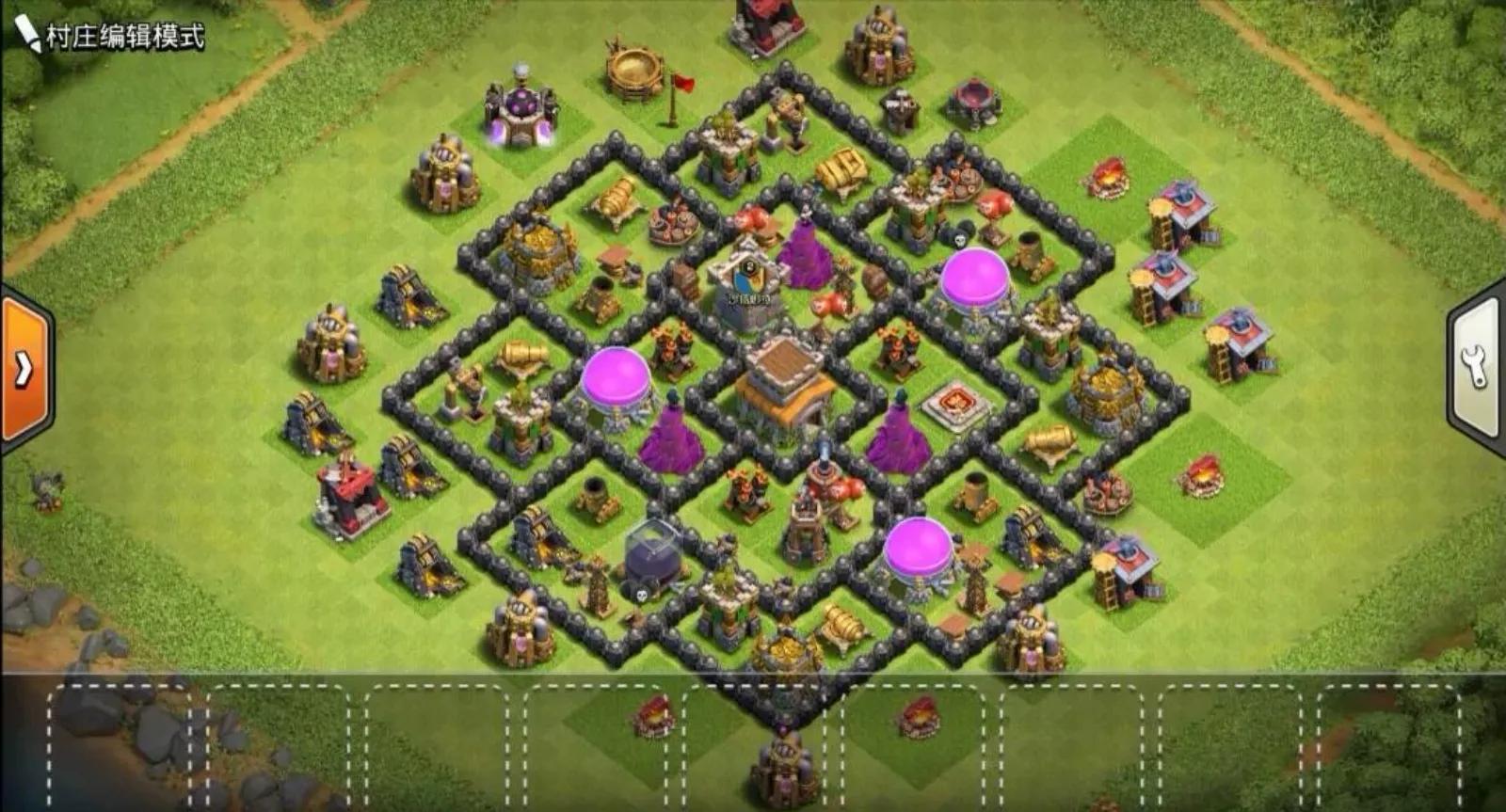 八本部落冲突女武神流配兵,部落冲突八本最强阵型怎么摆