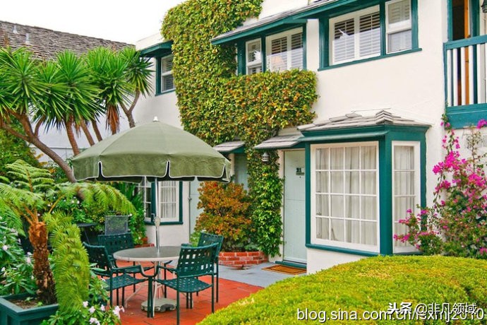 加州卡梅尔小镇,加州卡梅尔海景别墅