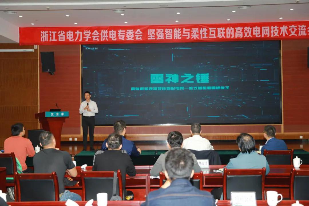 浙江省电力学会供电专委会在诸暨召开建设坚强智能与柔性互联的高效电网技术交流会