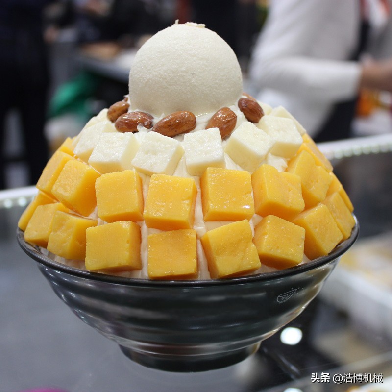 商用刨冰机制冰一体机,不锈钢碎冰机商用刨冰机