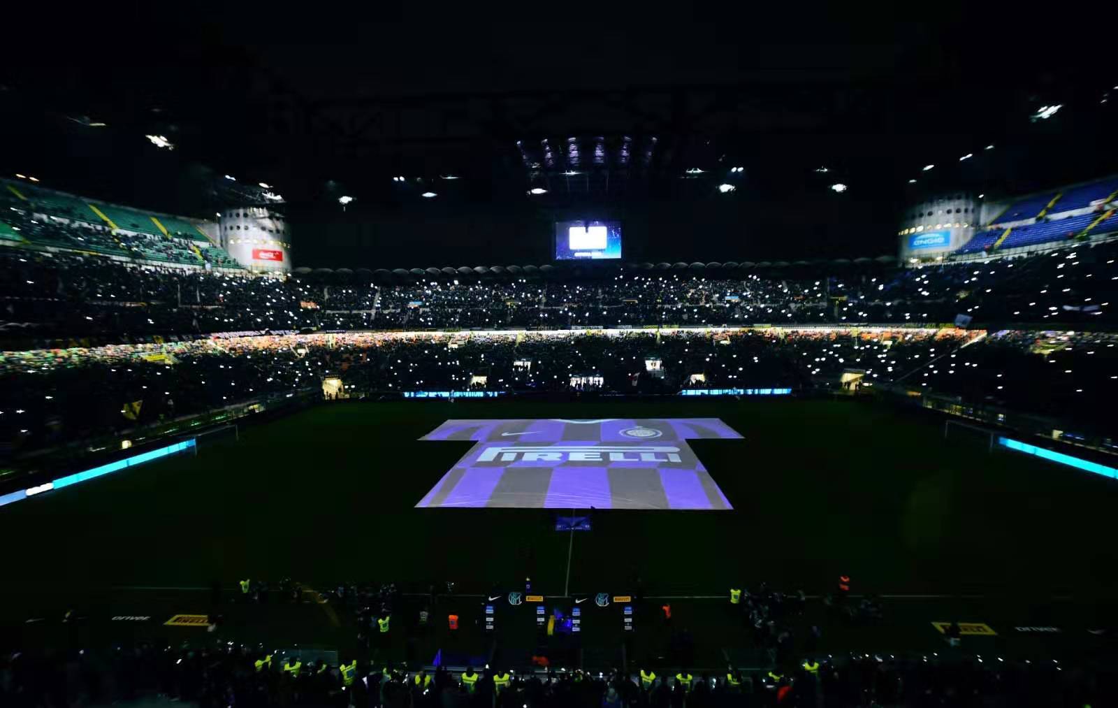 蓝黑军团国际米兰坐镇主场,蓝黑军团宣告复兴国米