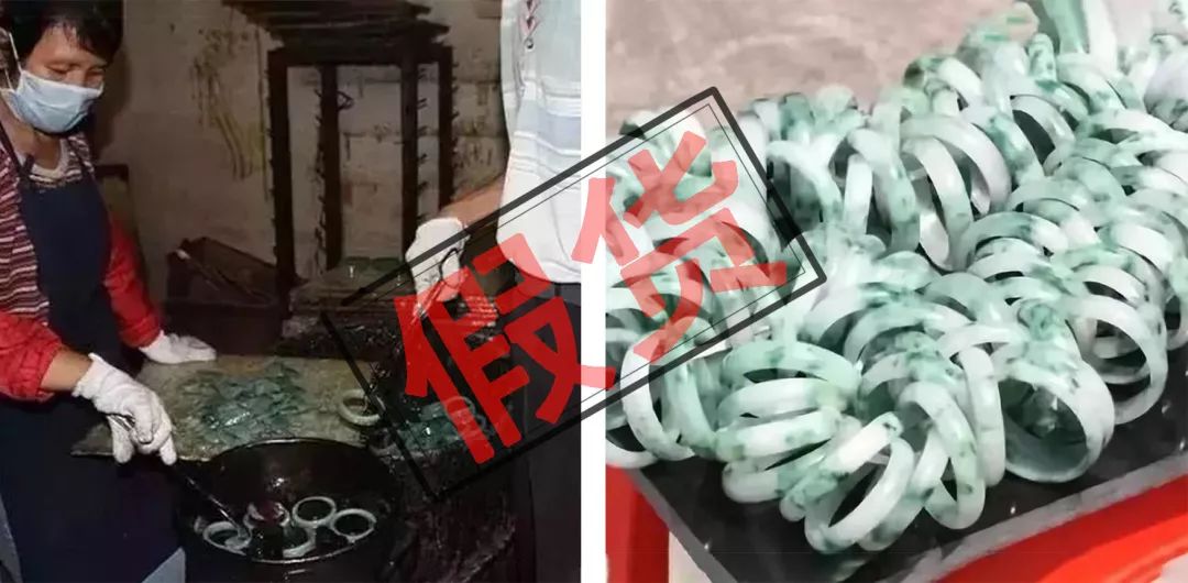 独龙玉和水沫子哪个更像翡翠,水沫子与冰种翡翠打灯对比