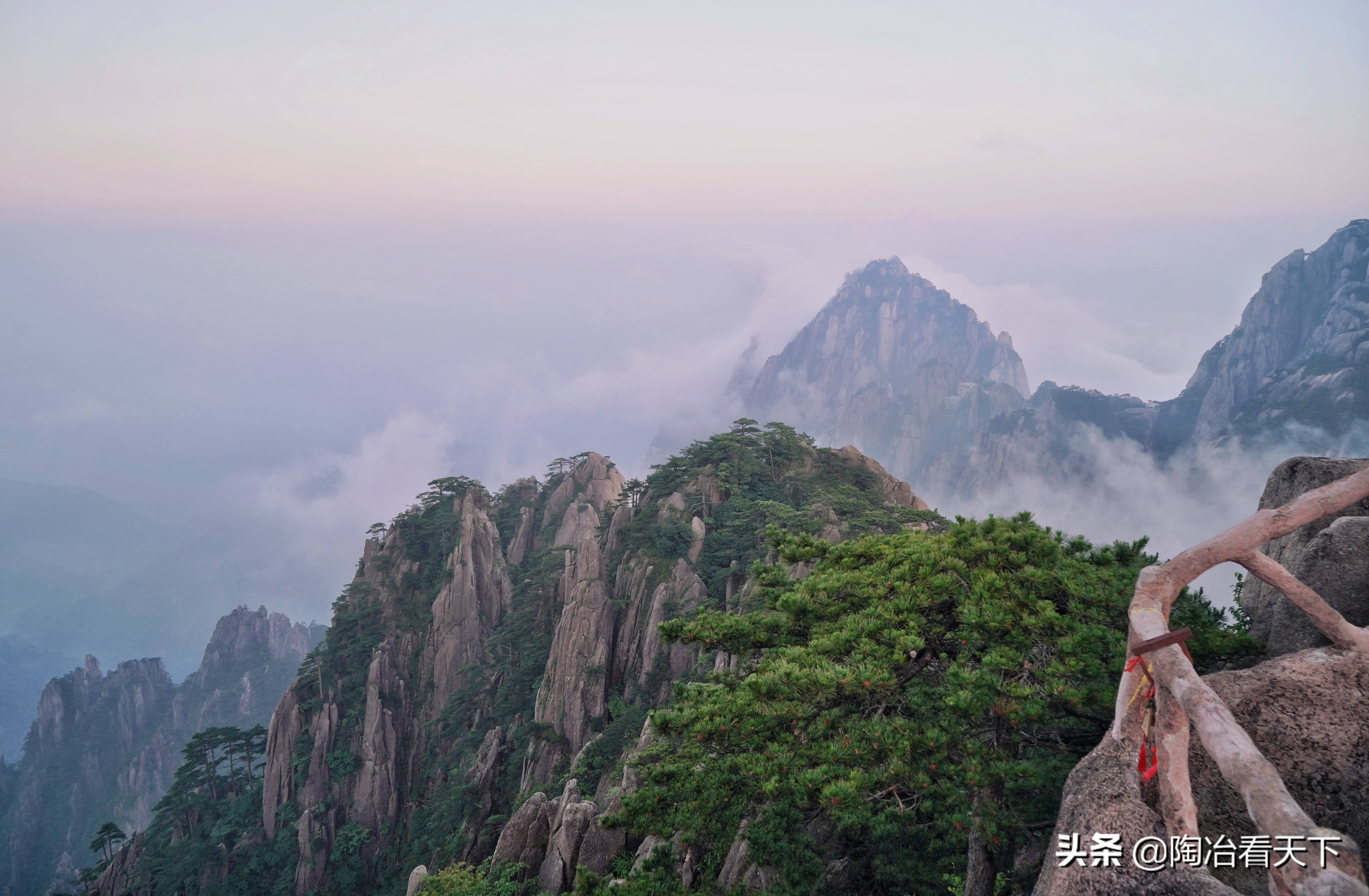 被誉为天下第一山,安徽天下第一山景区