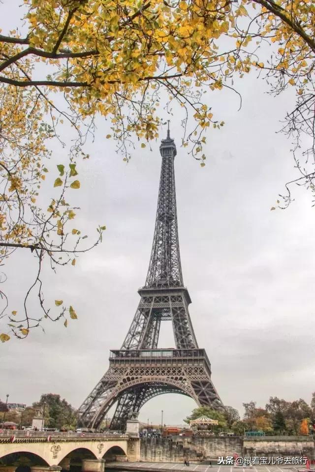 浪漫的法国埃菲尔铁塔,想去看看巴黎的埃菲尔铁塔