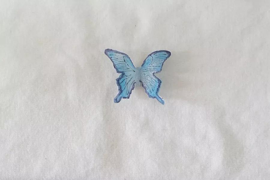 自制热缩片耳环古风,热缩片手工diy耳钉