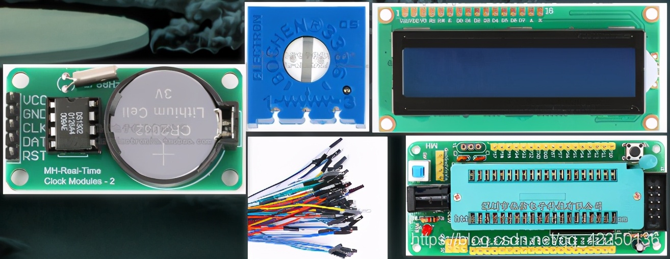 单片机驱动1602液晶屏显示汉字,51单片机1602时钟
