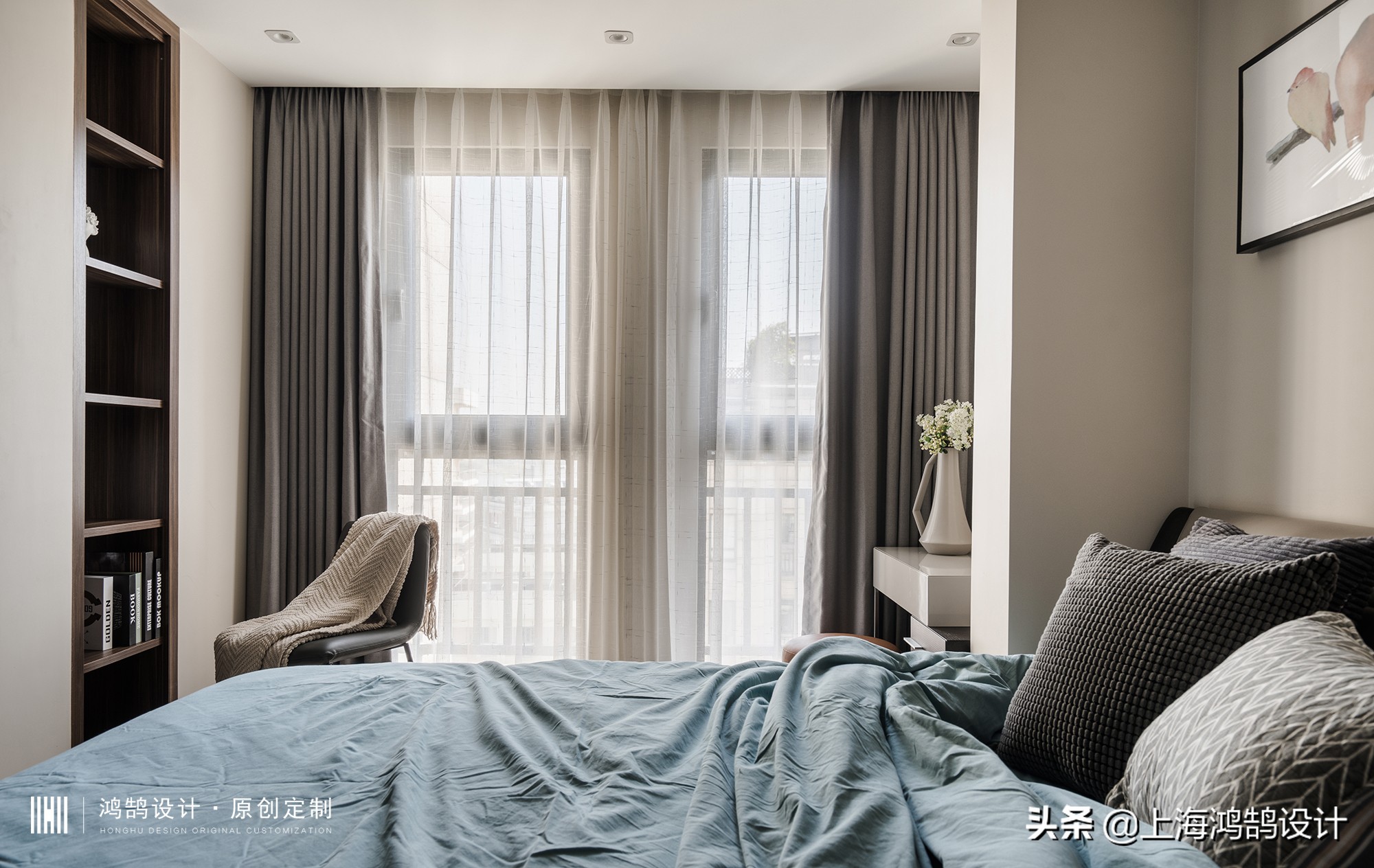 90平原木混搭非常温馨的小窝,60平米原木混搭风