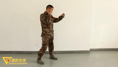 散打基本拳法教学摆拳视频,散打动作动态图