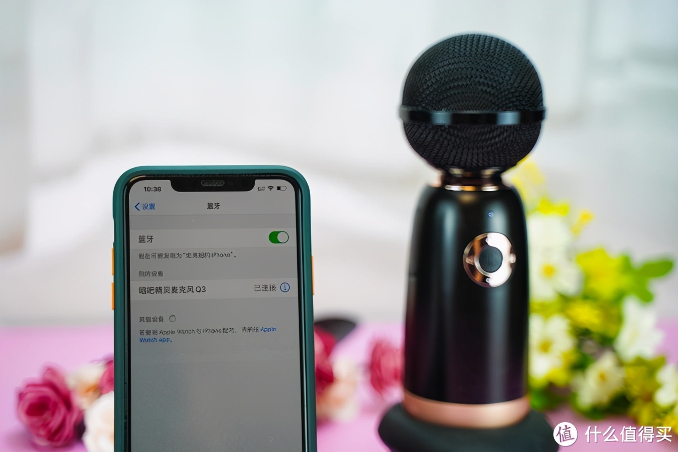 与歌手只差一个“百万调音师”？试试唱吧小巨蛋麦克风Q3