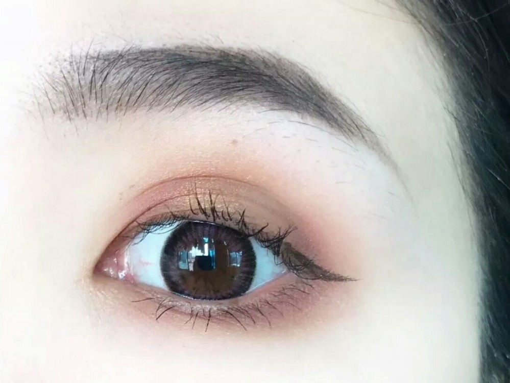 单眼皮内双日常眼妆画法,单眼皮贴双眼皮怎么画眼妆教程