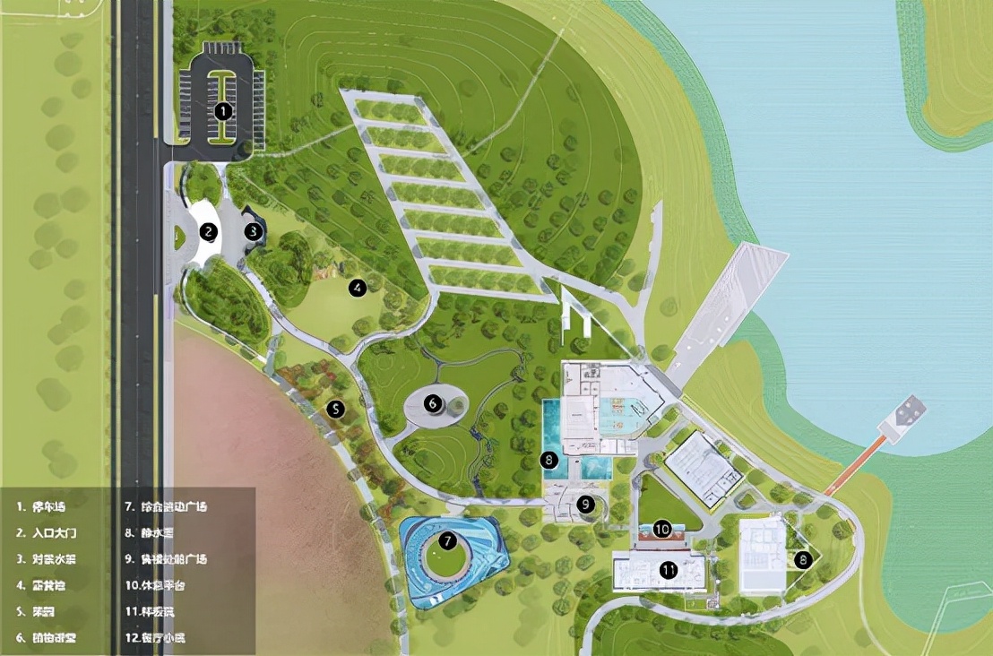 天津首创经中中国光年城中央公园,天津宁河光年城中央公园结构