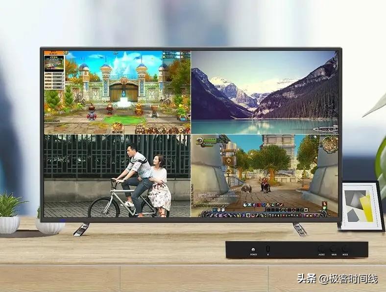 一台电脑实现显示器分屏,一台电脑分割多个hdmi画面