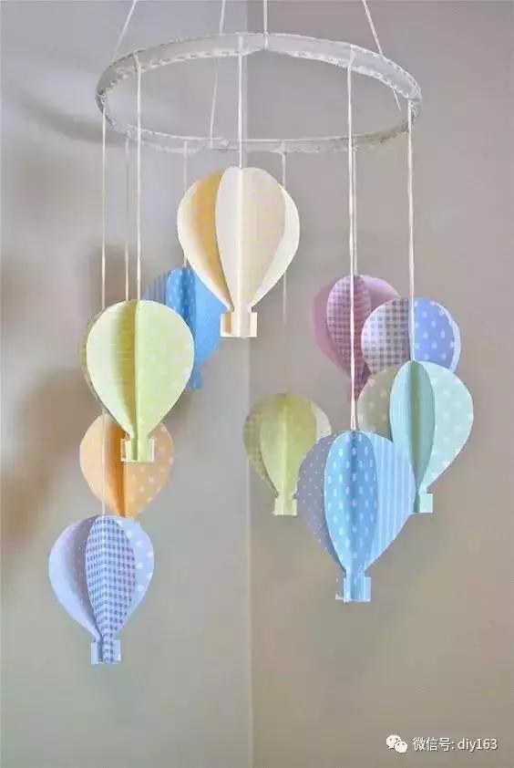 幼儿园气球手工贴画,气球创意手工