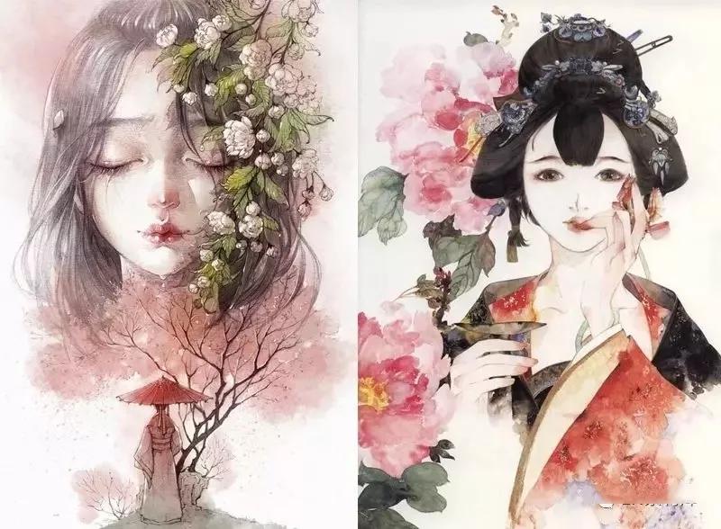 设计师专用手绘笔,专业级水墨风ps笔刷